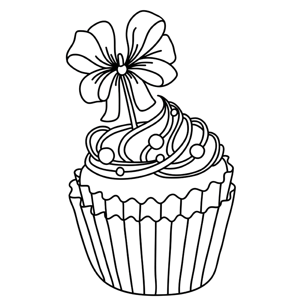 cupcake  muffin ausmalbilder  malvorlagen  100 kostenlos