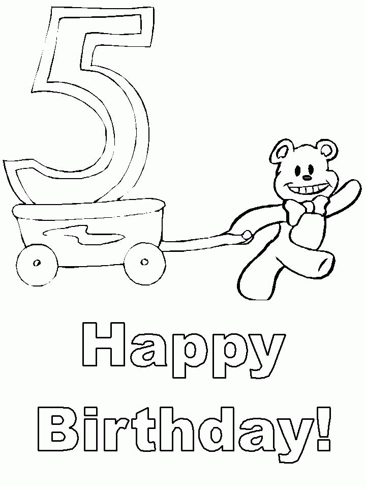 Alles Gute zum Geburtstag Ausmalbilder & Malvorlagen Alles Gute zum Geburtstag Ausmalbilder & Malvorlagen
