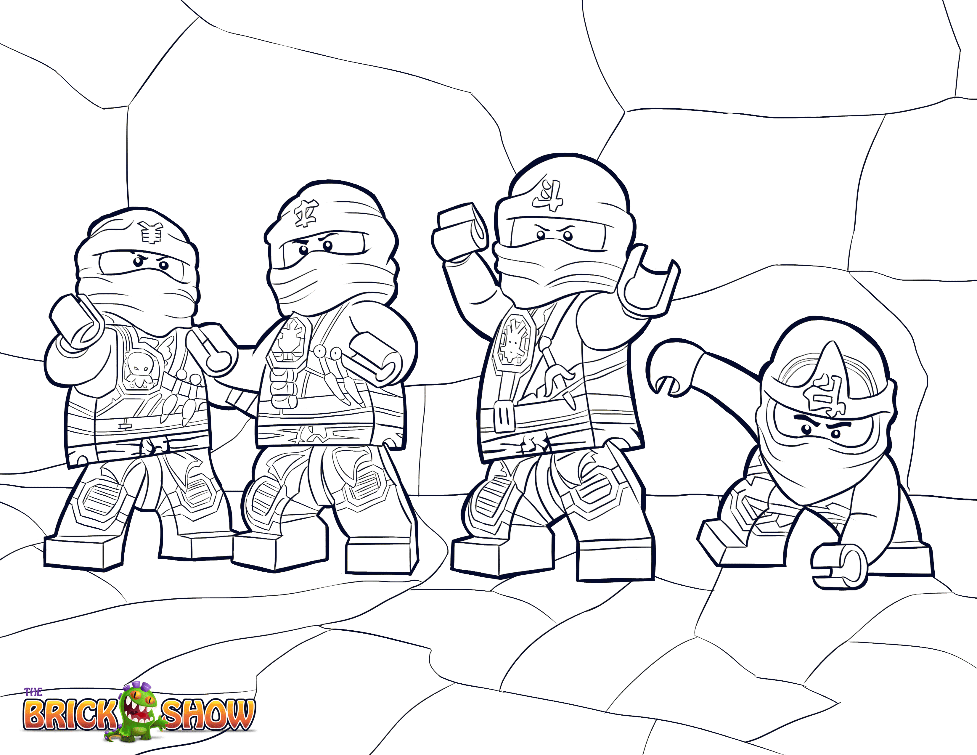 Lego Ninjago Ausmalbilder Malvorlagen 100 KOSTENLOS