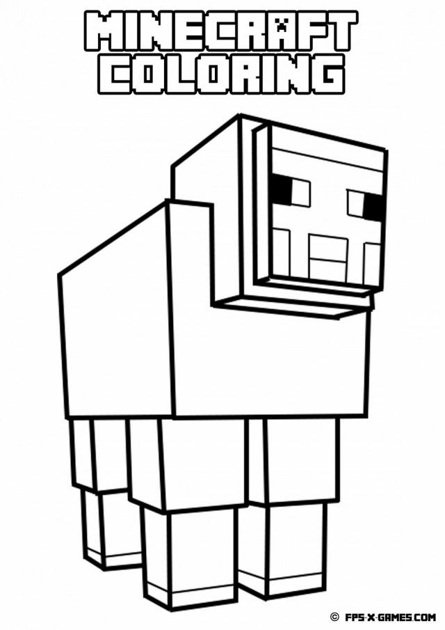Minecraft: Ausmalbilder & Malvorlagen - 100% KOSTENLOS