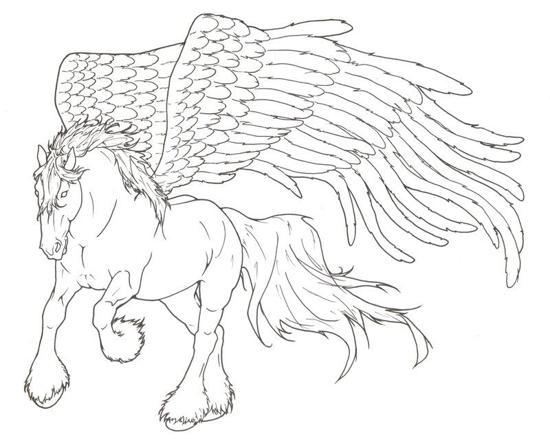 Pegasus Ausmalbilder: Lass deiner Fantasie Flügel wachsen!
