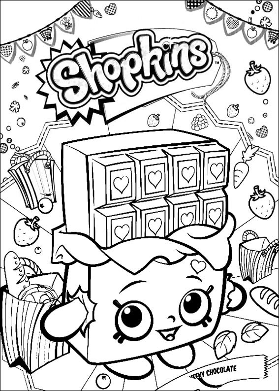 Shopkins: Ausmalbilder & Malvorlagen - 100% KOSTENLOS