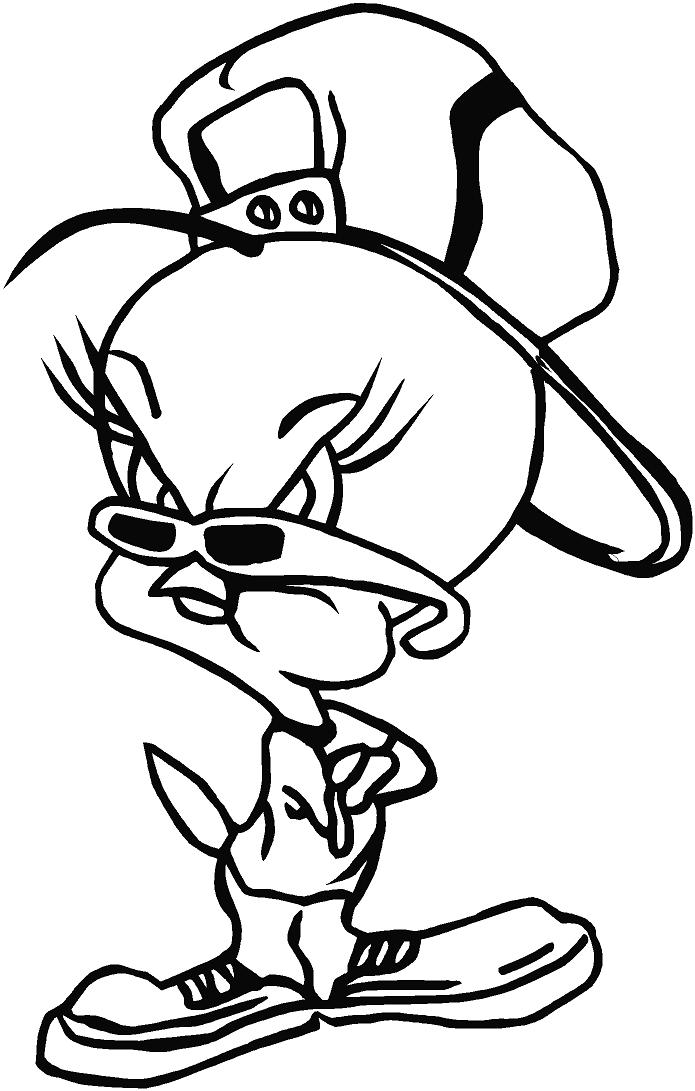 ausmalbilder tweety