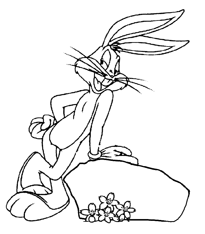 Bugs Bunny: Ausmalbilder & Malvorlagen - 100% KOSTENLOS