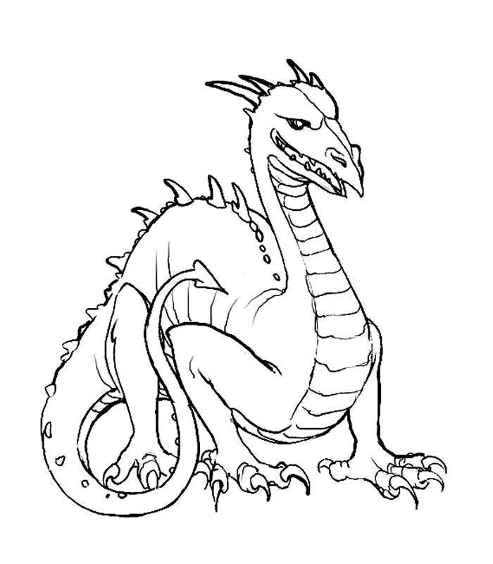 Drachen Ausmalbilder &amp; Malvorlagen 100 KOSTENLOS