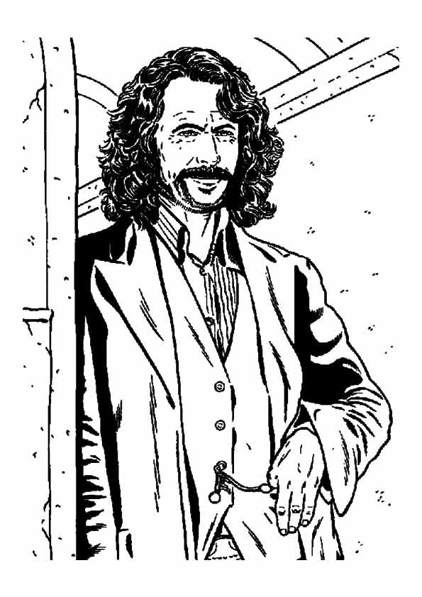 Professor Snape Coloring Pages Coloring Pages