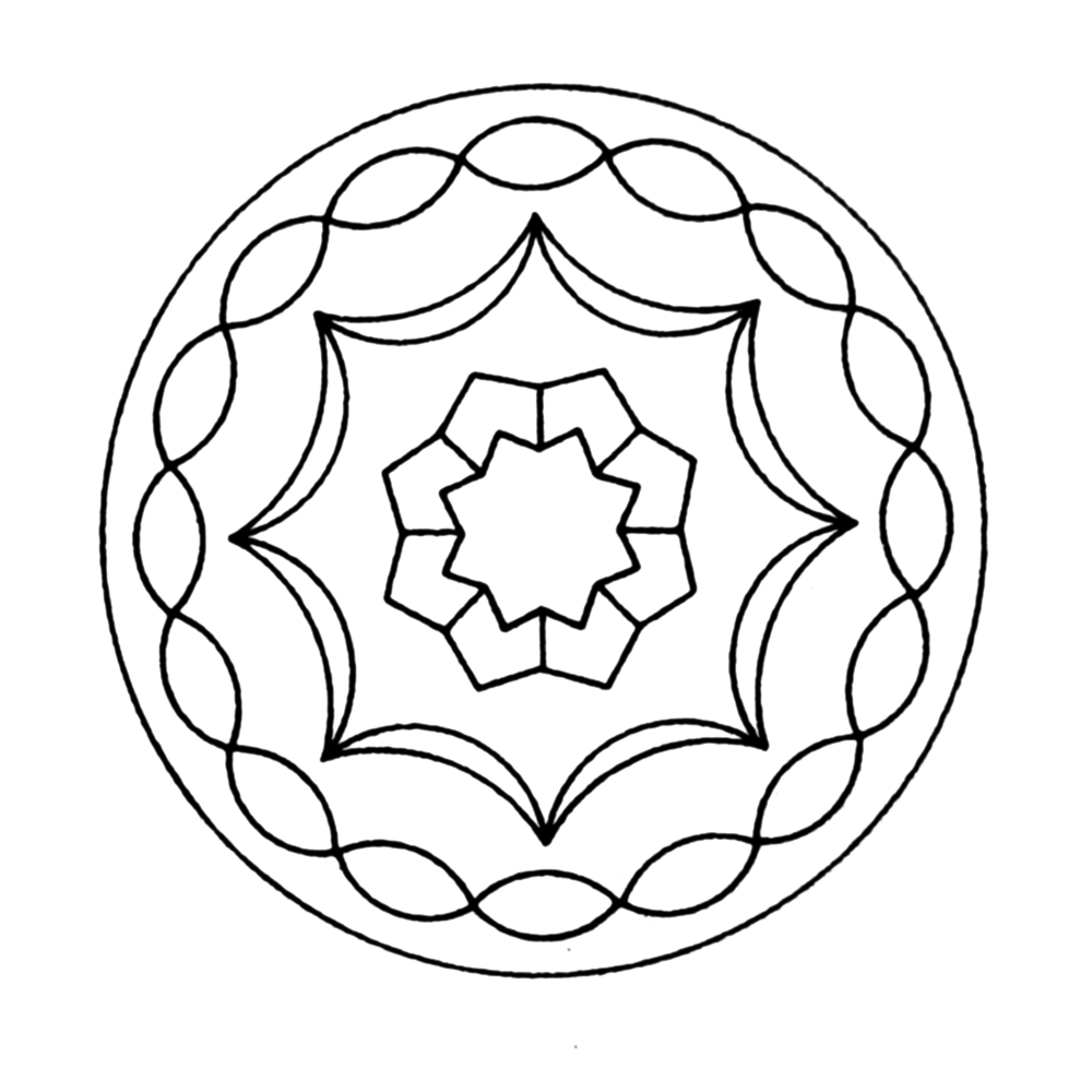 Mandala: Ausmalbilder & Malvorlagen - 100% KOSTENLOS
